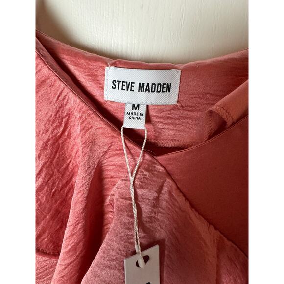 Steve Madden Pink Ruffle Mini Dress - Picture 4 of 8